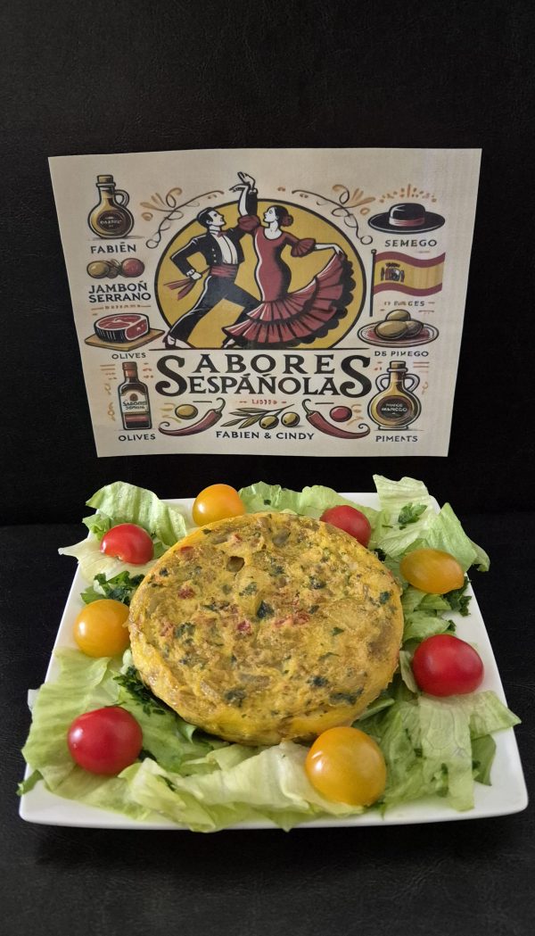 Tortilla de pimientos (aux poivrons)
